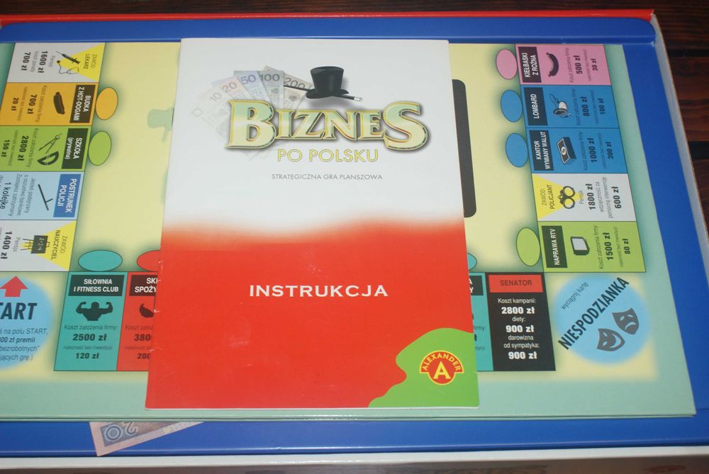 Biznes po polsku gra planszowa
