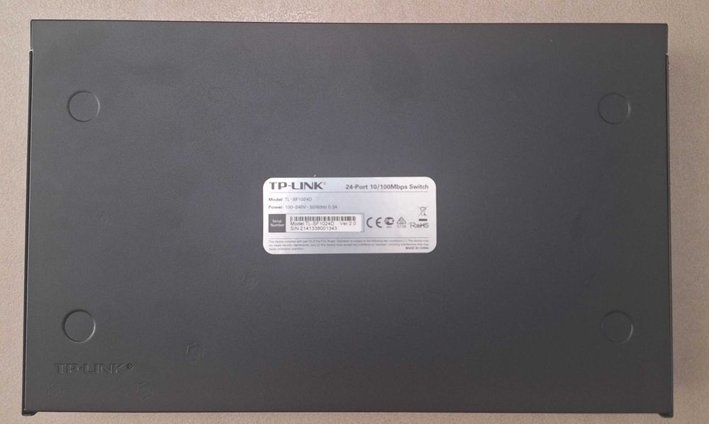 Switch TP-Link TL-SF1024D – 24 porty
