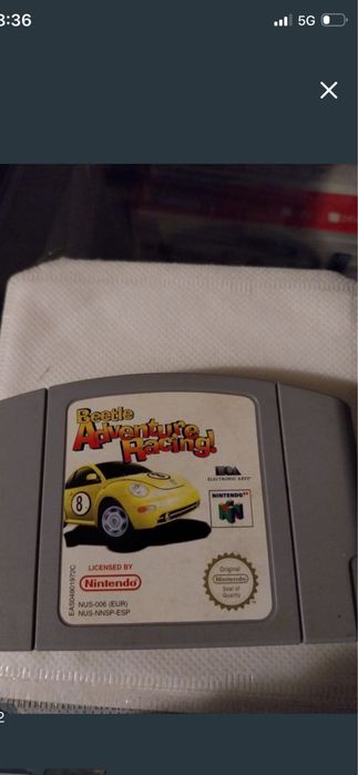 Jogo Nintendo 64 Beetle Adventure Racing