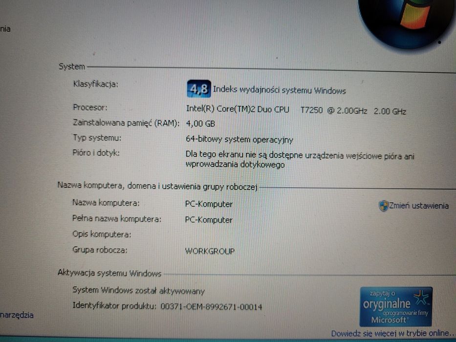 Laptop Sony VAIO FullHD Blu-ray VGN-FZ31M