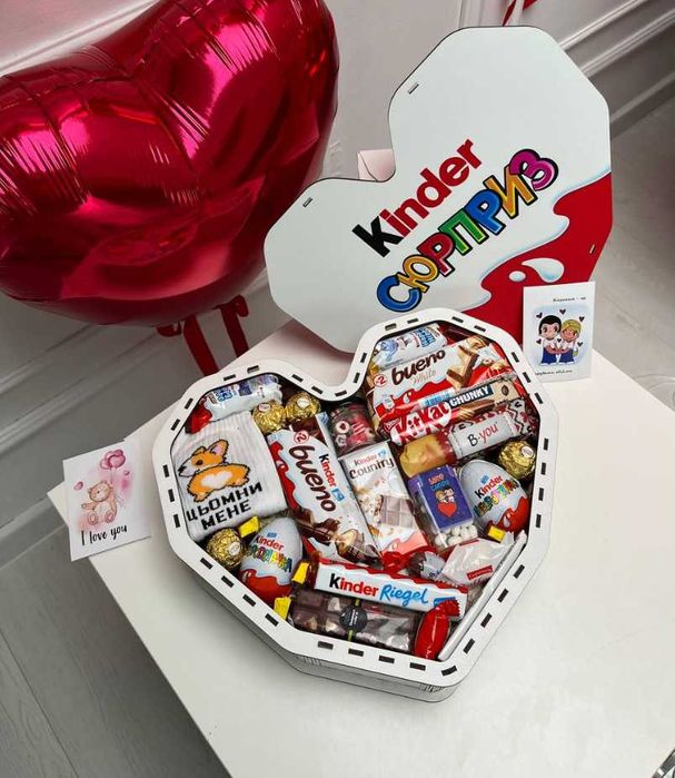 Подарунок дружині, дівчині, солодкі бокси, Солодкий набір для дитини