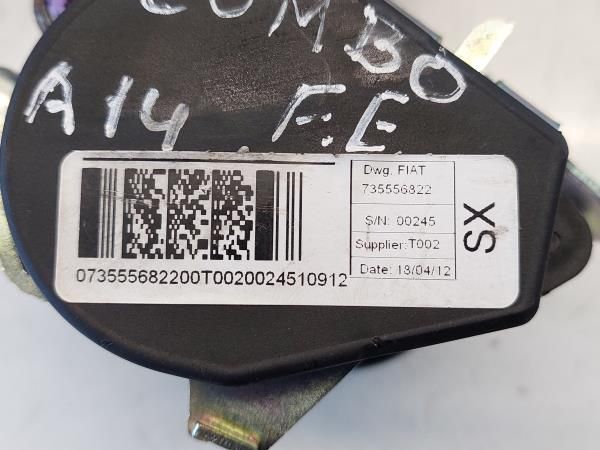 Cinto frente esquerdo OPEL Combo Furgão/Combi (X12)