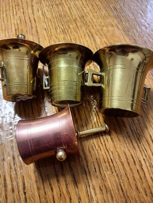 Moździerz mosiężny miniaturki