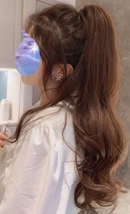 Хвіст штучний довжиною 45см,русявий