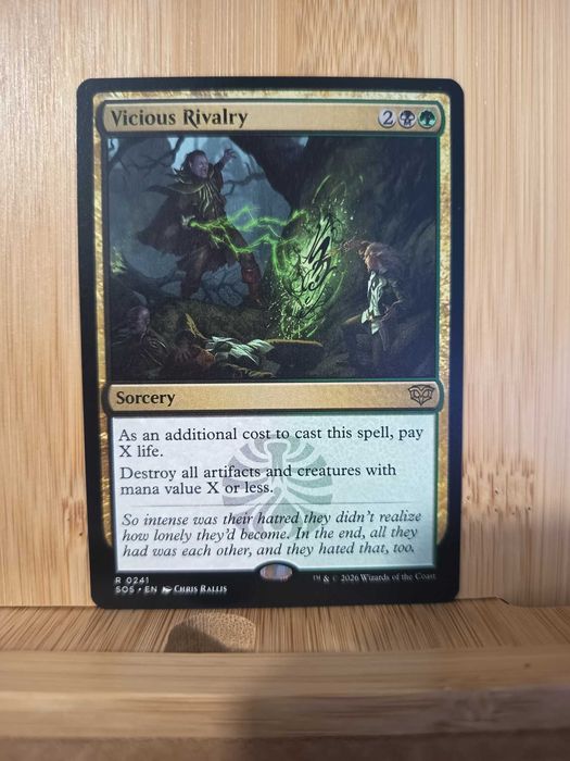 Magic MTG Vicious Rivalry Rare Secrets of Strixhaven