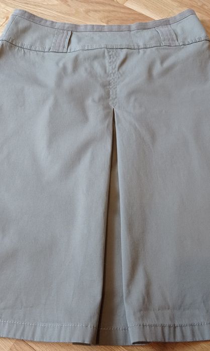Esprit spódniczka do kolan w kolorze khaki, r. 38
