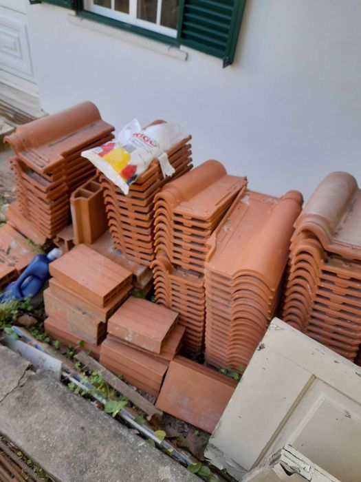 telhas em excelente estado