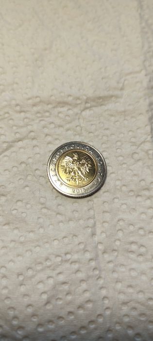 5 zł moneta z 2018 okolicznościowa. 100 lat odzyskania niepodległości!