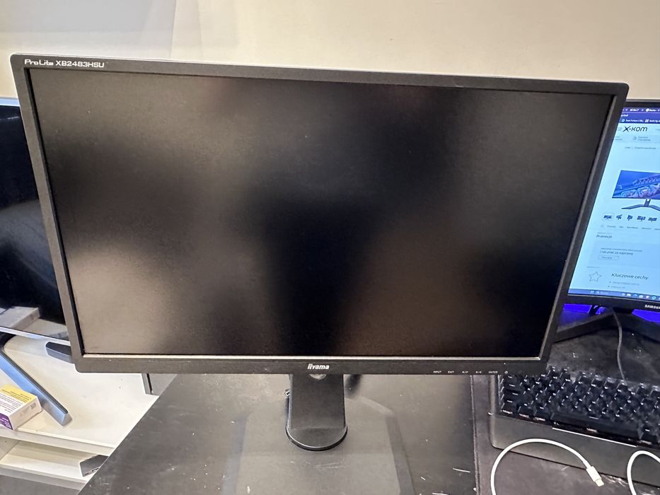 Monitor IIyama 1920x1080 23.8 cale 75 hz 4ms