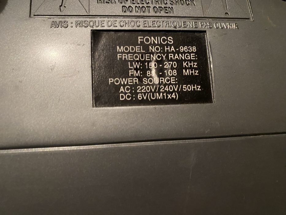 Radio fonics ha-9638