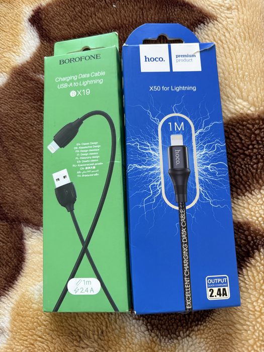 Продам два кабелі Lightning