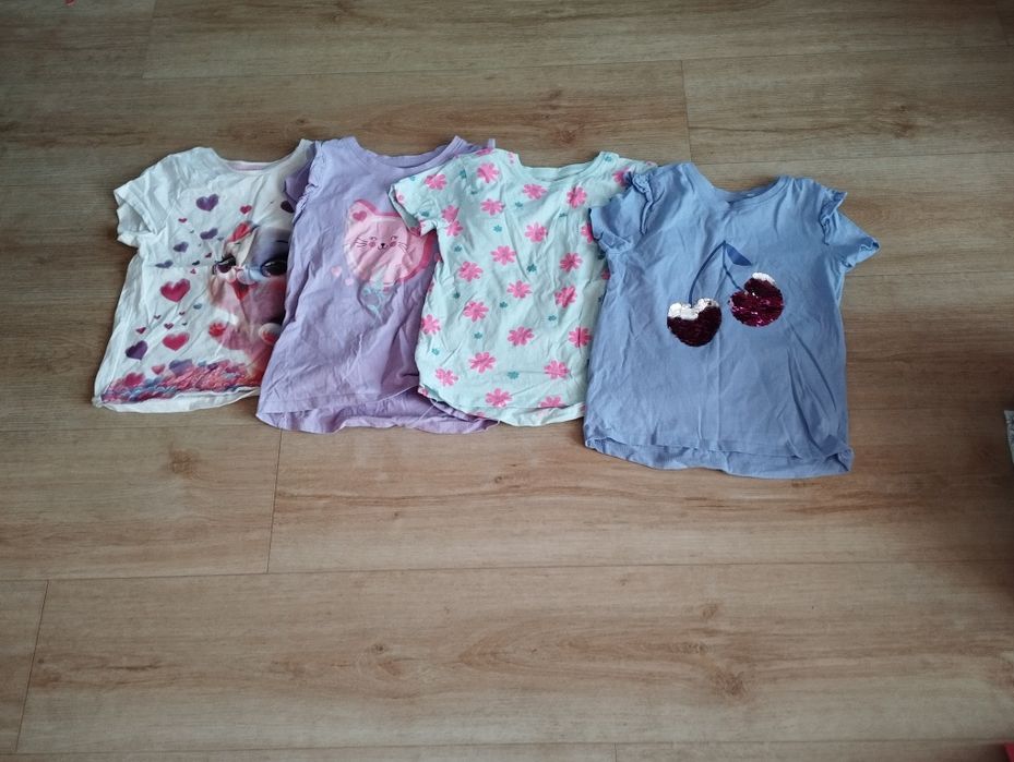 Paka ubrań dla dziewczynki 122-128