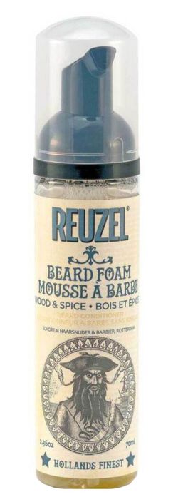 Пінка бальзам для бороди Reuzel Beard Foam Wood&Spice 70 мл