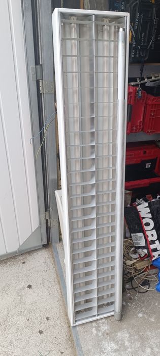 Lampa podwójna garażowa,hala świetlówki