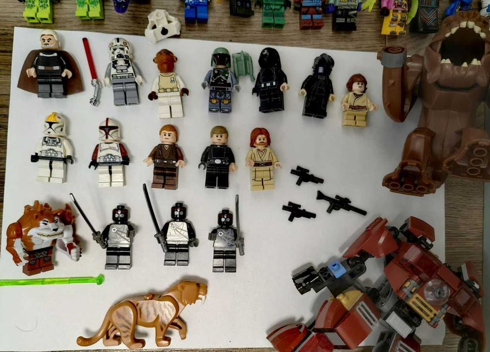 Лего минифигурки ниже рынка LEGO Star Wars