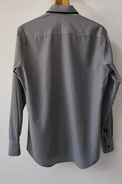 Męska koszula Tommy Hilfiger Slim Fit – Paski, Rozmiar L (41-42)