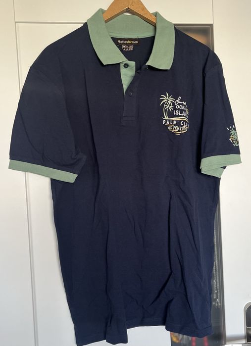 Koszulka polo rozm. L granat