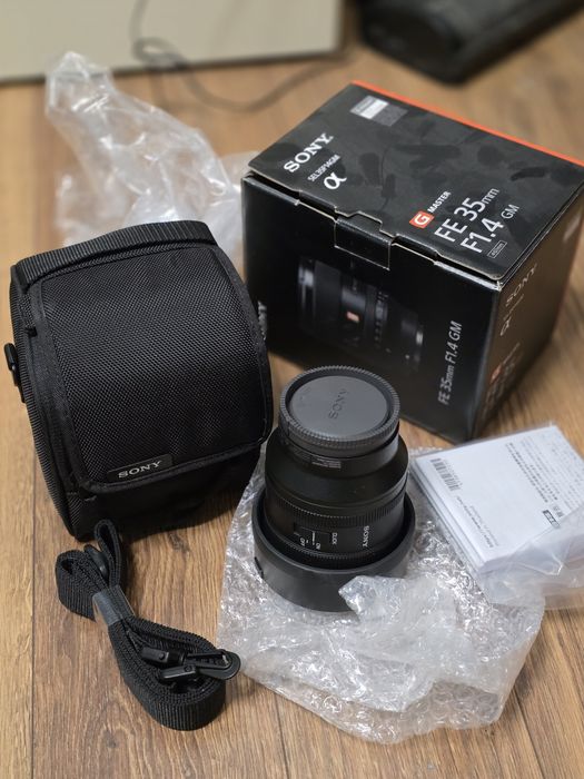 Obiektyw SONY FE 35mm 1.4 GM G Master - NOWY