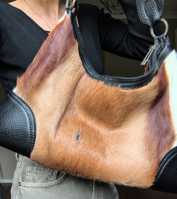 Rarity Handbag hobo torebka skórzana