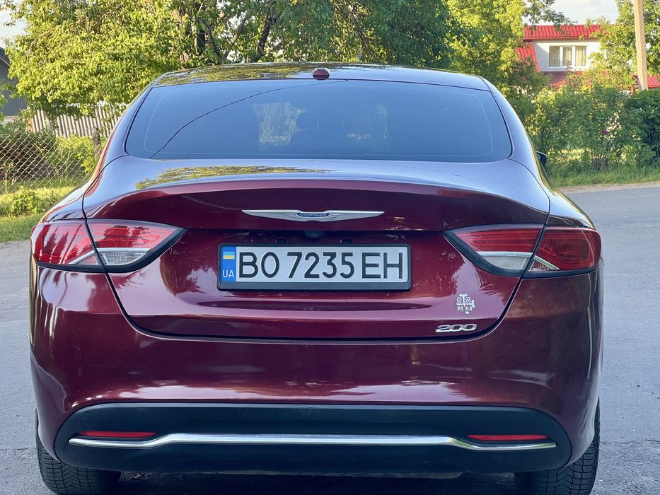 Chrysler 200 2,4 газ/бензин Автомат 2015 рік