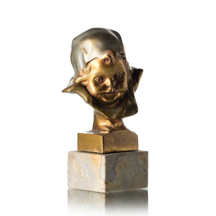 Escultura - 'Busto de menino'