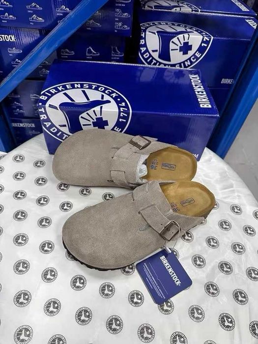 Birkenstock_Boston_beżowe R.39