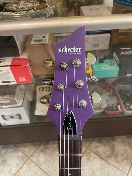 Gitara elektryczna SCHECTER C-6 Deluxe Satin Purple