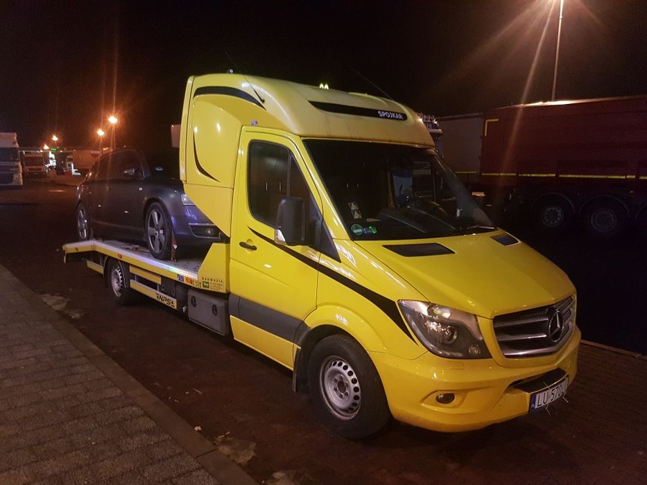 Laweta Transport Pomoc Drogowa Polska Lublin S 17 Łęczna Piaski