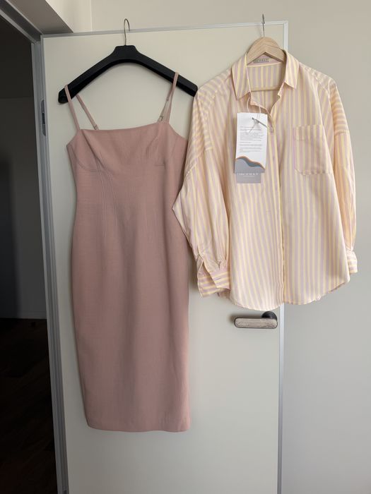 Cукня the Coat бюстє нова не одягалась  сорочка в тон мукні котон10000