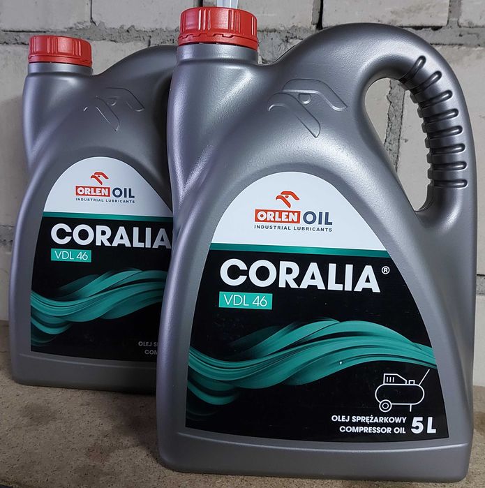 Olej sprężarkowy 5L do sprężarki kompresora sprężarek kompresorów opis