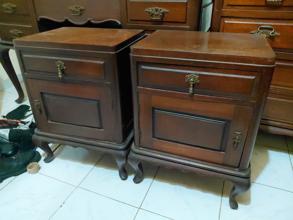 Conjunto Mobília de Quarto Antiga / Clássica (Estilo D. João V) — Corroios