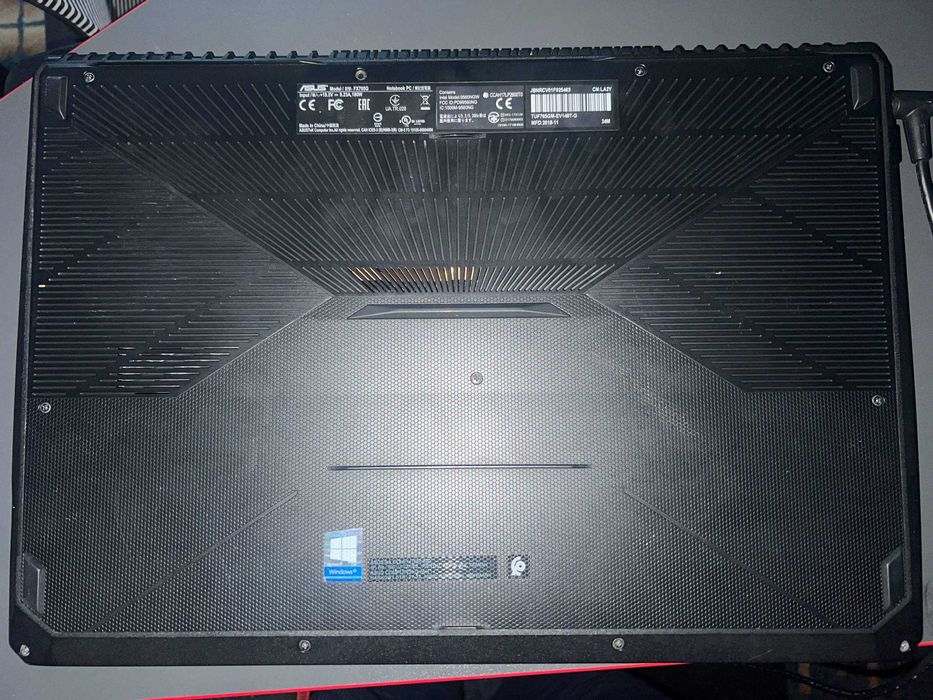 Ігровий ноутбук 17.3" Asus TUF 705GM (144Hz, i7-8750H, GTX 1060 6Gb)