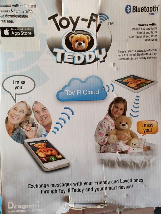 Miś pluszowy interaktywny lub maskotka do iPhone