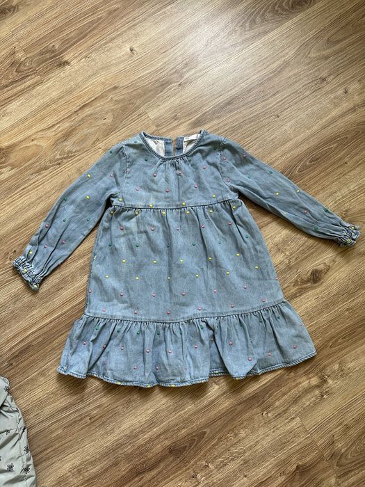 Куртка Zara 4-5 р / джинсова сукня 4-5 р