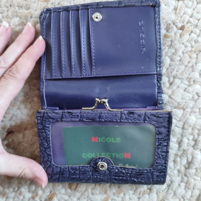 Portfel damski z ekoskóry