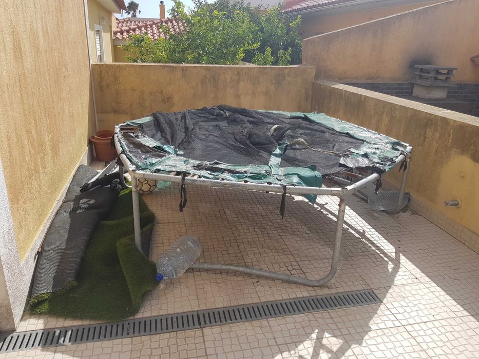 Trampolim Decathlon Domyos 240 muito barato