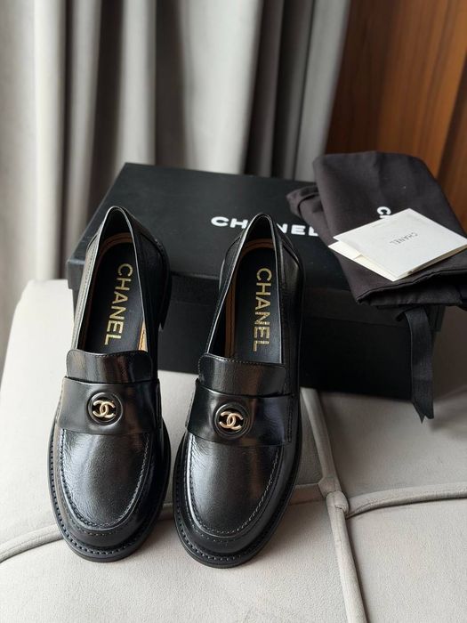 Туфлі слінгбеки лофери Chanel Dior
