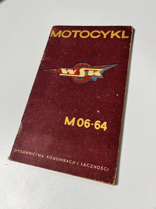 WSK M 06-64 instruckja obsługi książka wydanie 1964