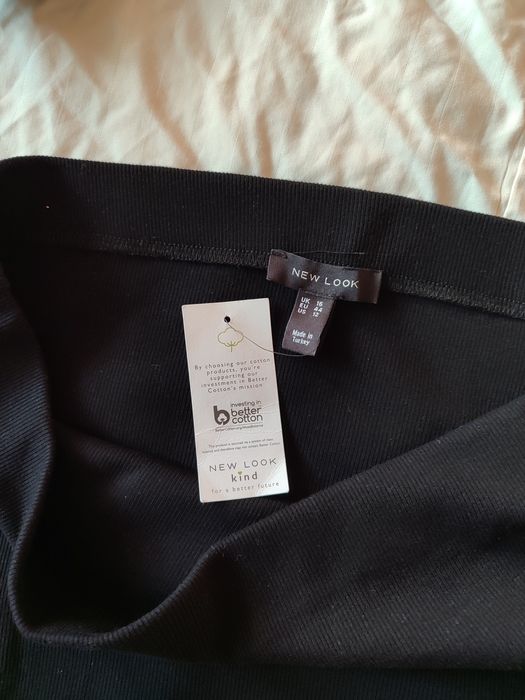 Юбка спідниця міні тепла в'язана тенісна котон бавовна рубчик в'язана