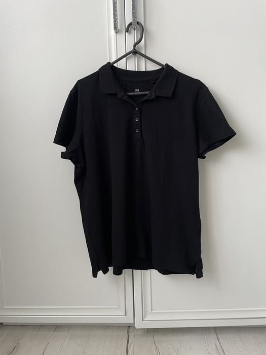 C&A Поло чорне L  XL жіноче черное женское