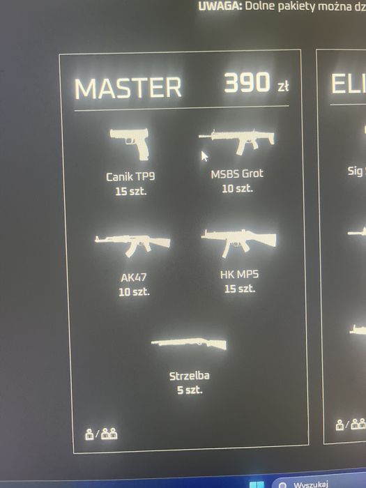 voucher na strzelnice