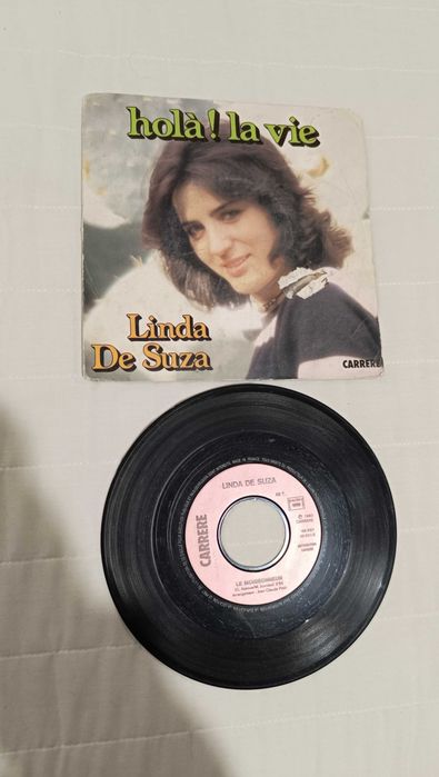Disco Vinil Single 7'' Linda De Suza "Holà, La Vie! / Le Moissonneur"
