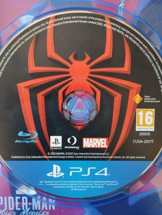 Gra Marvel Spider-Man Miles Morales Polska Wersja PS4/PS5 Playstation