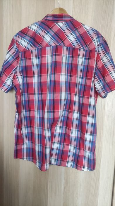 Koszula męska z krótkim rękawem rozmiar XL