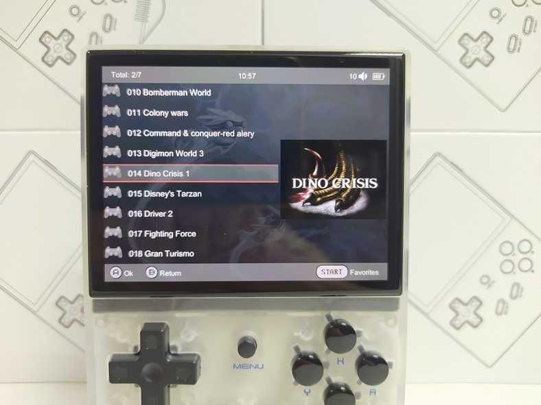 Портативная PSP приставка Play Station One Anbernic RG35XX W 8000 игр