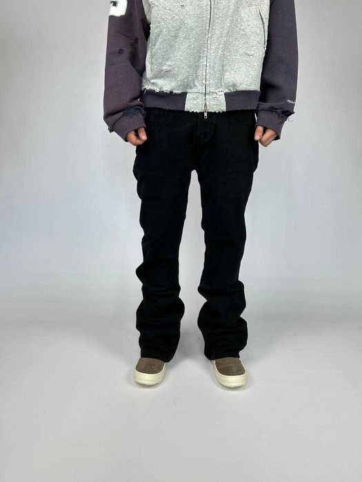 Джинси BALENCIAGA flared faded washed jeans клеш кльош джинсы M L S