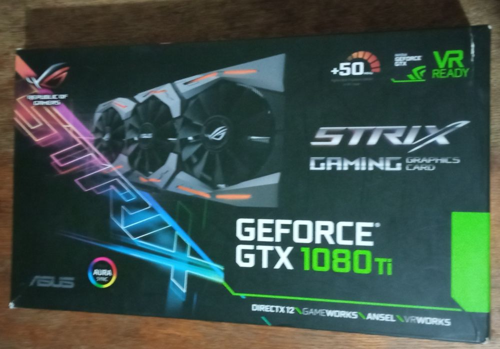 Asus Strix GTX 1080 Ti 11GB