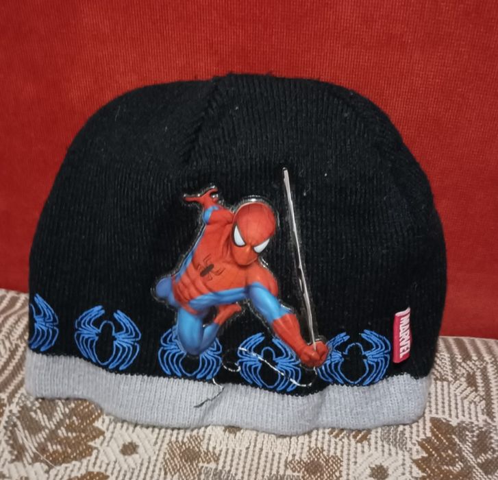 Комплект шапка Spiderman оригінал і шарф