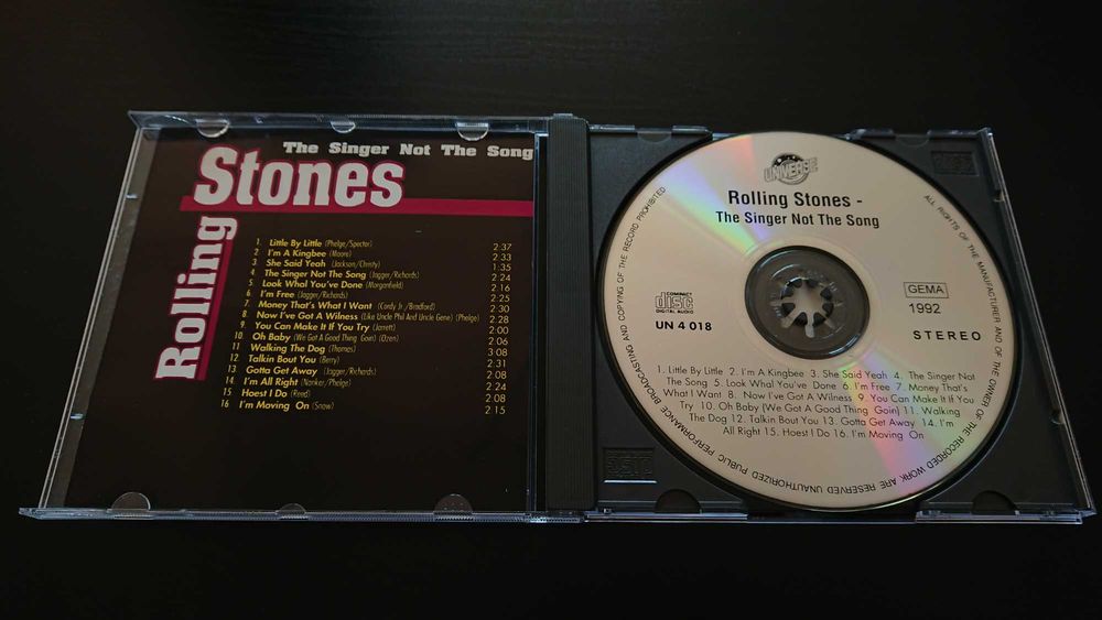 Rolling Stones The Singer Not The Song CD 1992 Compilation *UNIKAT*