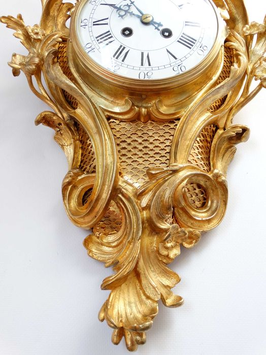 Картель із розкішно позолоченої бронзи від Фаркота, Самуеля Марті